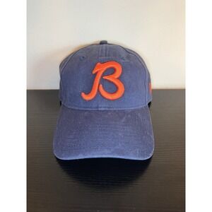 Chicago Bears New Era Hat Cap 49 Forty NFL Navy Blue Orange Football Size Small